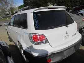 2003 MITSUBISHI OUTLANDER XLS WHITE 2.4L AT 4WD 163755